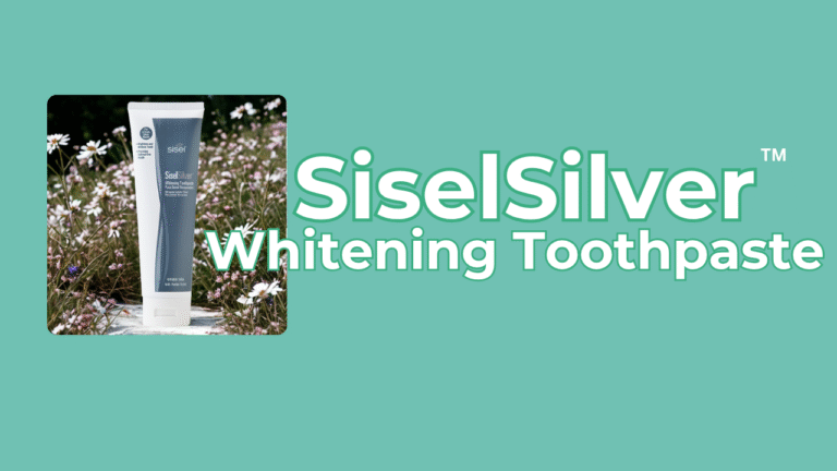 SiselSilver™ Whitening Toothpaste – Natürlich weißere Zähne, ohne Fluorid
