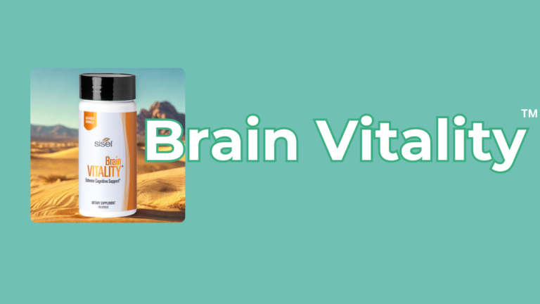 Brain Vitality™ – Nahrungsergänzung von Sisel International